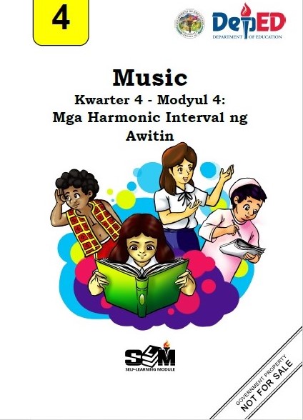 129742 - Talandang Elementary School -Music 4- Kwarter 4 -Modyul 4 -Mga Harmonic Interval ng Awitin